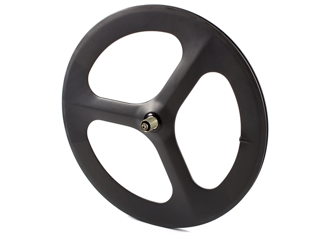 Picture of Carbon Tri Spoke Rear Wheel - Black MSW