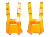 BLB Plastic DB/DG Toe Clips - CP Orange