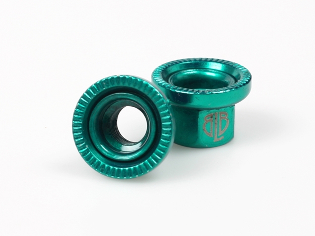 Picture of BLB Steel Track Nuts - Green