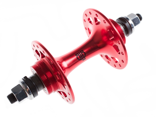 Picture of BLB Track Hub - Red - Rear