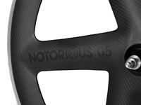 Picture of BLB Notorious 05 Carbon Front Wheel - Black