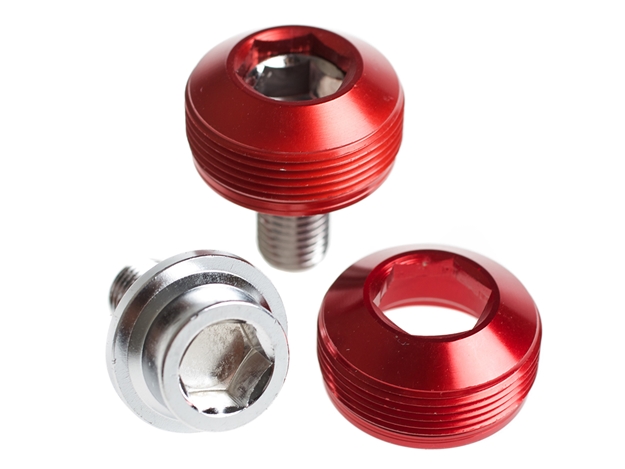 Picture of BLB Alloy Cup Crank Bolts - Red