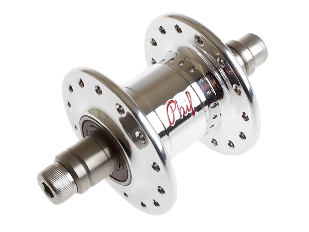 Picture of Phil Wood Brompton Front Hub - Silver