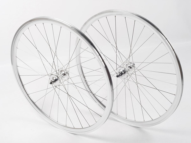 Picture of Shroom Deep Section Wheel Set - Silver/Silver