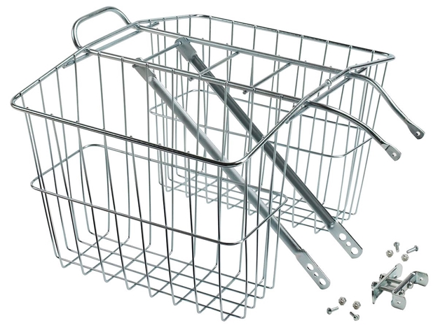 Picture of Wald 520 Twin Carrier Basket - Silver