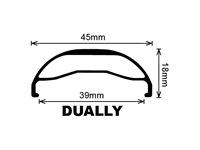 Picture of Velocity Dually - 27.5 Inch - Black NMSW