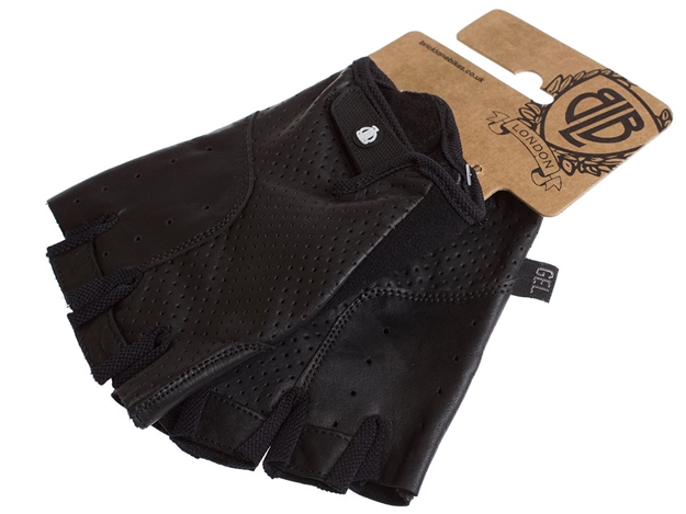 Picture of BLB Classic Sport Leather Cycling Gloves - Black