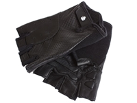 Picture of BLB Classic Sport Leather Cycling Gloves - Black