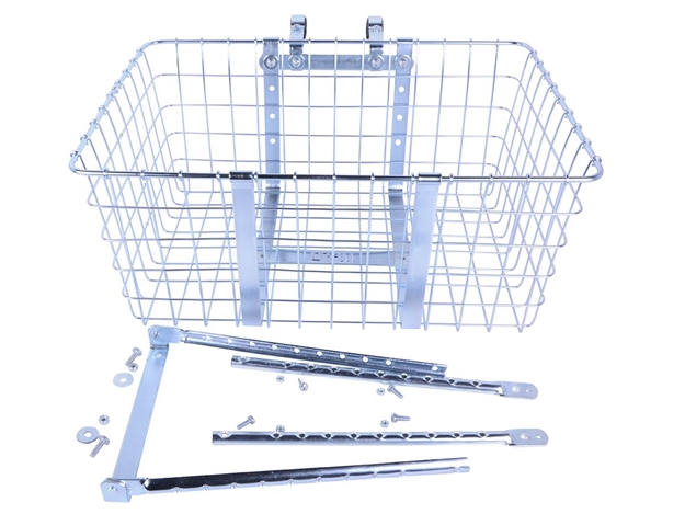 Wald 157 Giant Delivery Basket - Silver
