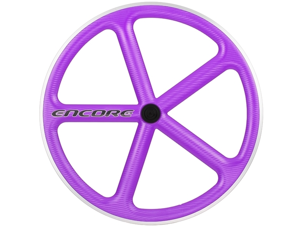 Picture of Encore Wheel - Purple NMSW - Carbon Weave