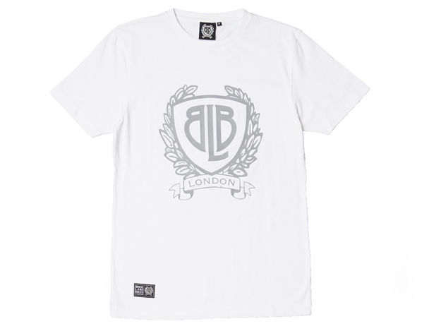 Picture of BLB Tonal Shield Tee - White