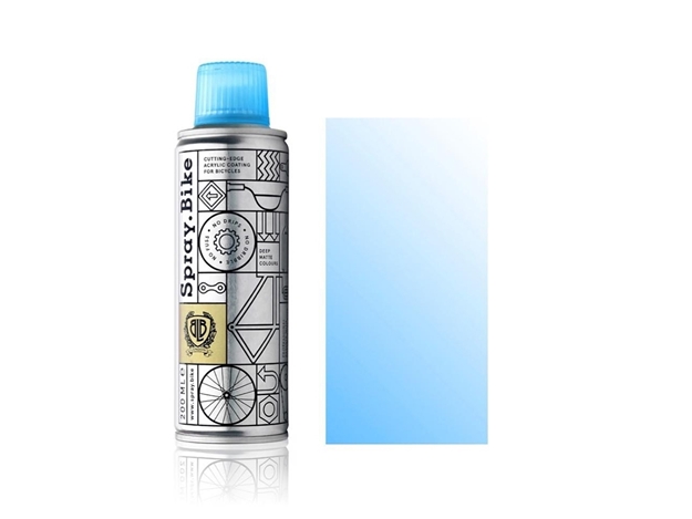 Spray.Bike pocket Fluro Light-Blue Clear