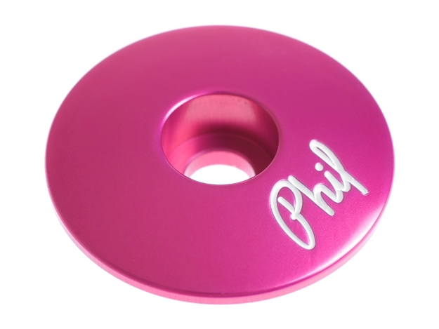 Phil Wood Top Cap - Pink