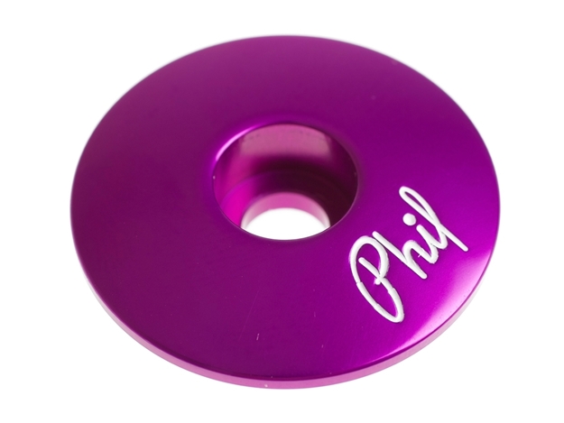 Phil Wood Top Cap - Purple