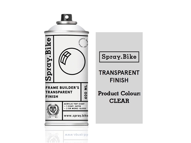 Spray.Bike Frame Builder's Transparent Varnish - Satin/Gloss