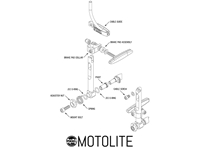 Paul Components Motolite Brake - parts
