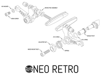 Paul Components Neo Retro Brake - Silver