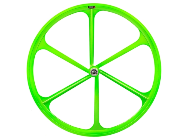 Teny 6 Spoke Rear Wheel - Green