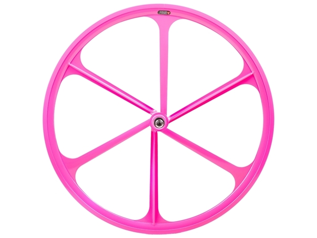 Teny 6 Spoke Rear Wheel - Pink
