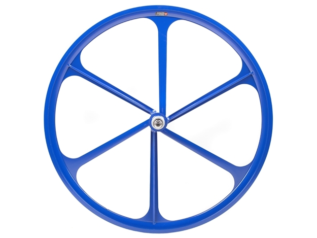 Teny 6 Spoke Rear Wheel - Blue
