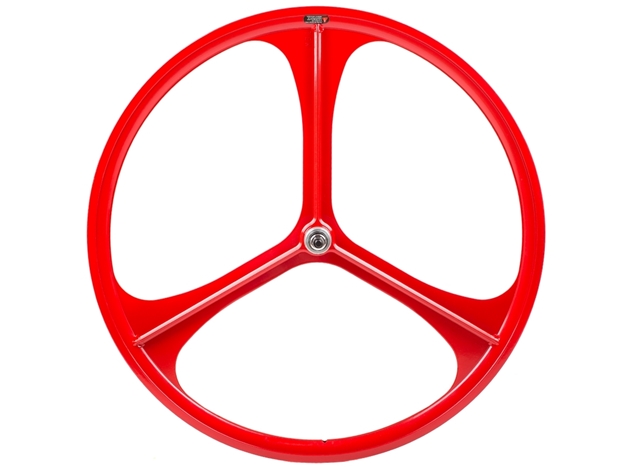 Picture of Teny 3 Spoke Rear Wheel - Red
