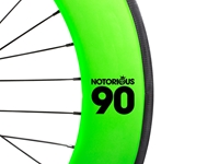 Picture of BLB Notorious 90 Rear Wheel - Green/Black