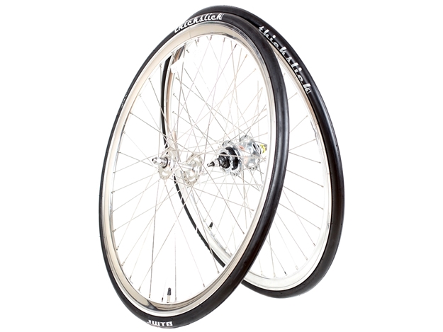 Picture of Novatec 3spd Wheel Set - Polished Silver