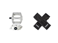 Picture of Fyxation Gates Pedal with Strap Kit - White/Black