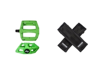 Picture of Fyxation Gates Pedal with Strap Kit - Green/Black