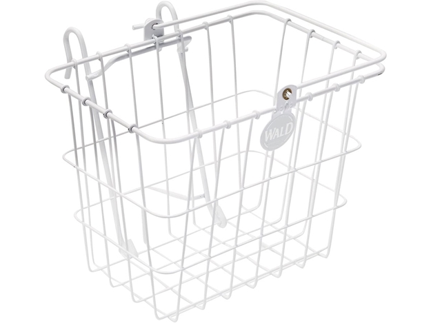 Wald 114 Compact Quick Release Basket - White