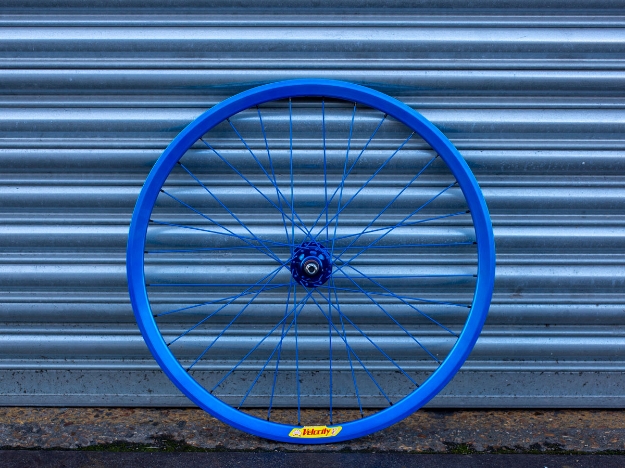 Picture of Velocity Deep V Front Wheel - Blue