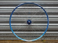 Picture of Velocity Aerohead Front Wheel - Blue