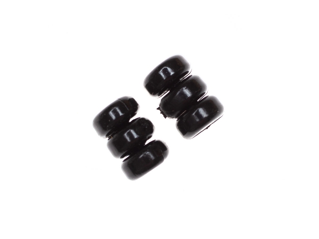 Picture of BLB Rubber Cable Donuts 1.5mm for Brake Cable - Black