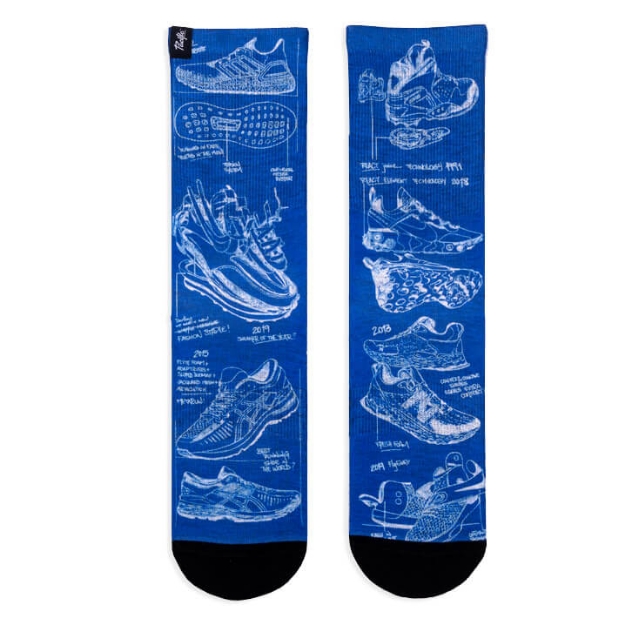 Picture of Pacific and Co - Blueprint Socks