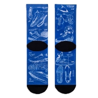 Picture of Pacific and Co - Blueprint Socks