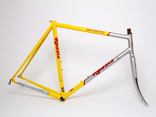 Picture of Yellow Rossin Performance Frameset - 56cm