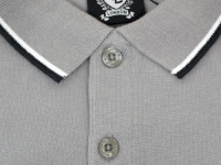 Picture of BLB Tipped Polo Shirt -Grey 