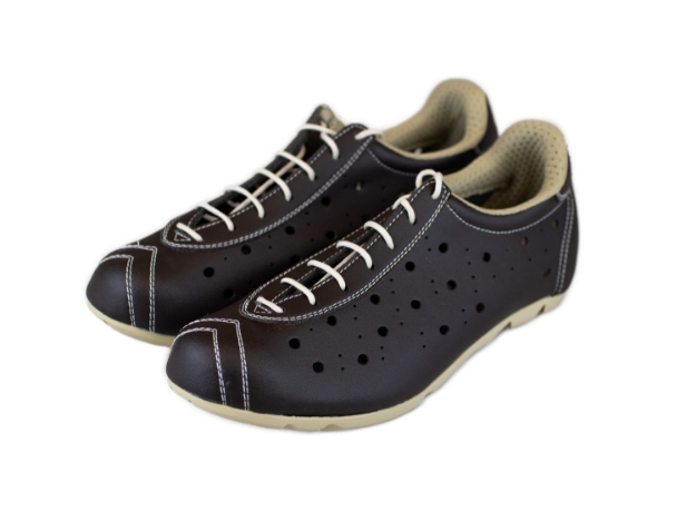 Picture of Vittoria 1976 Bianco Line shoes - Chocolate