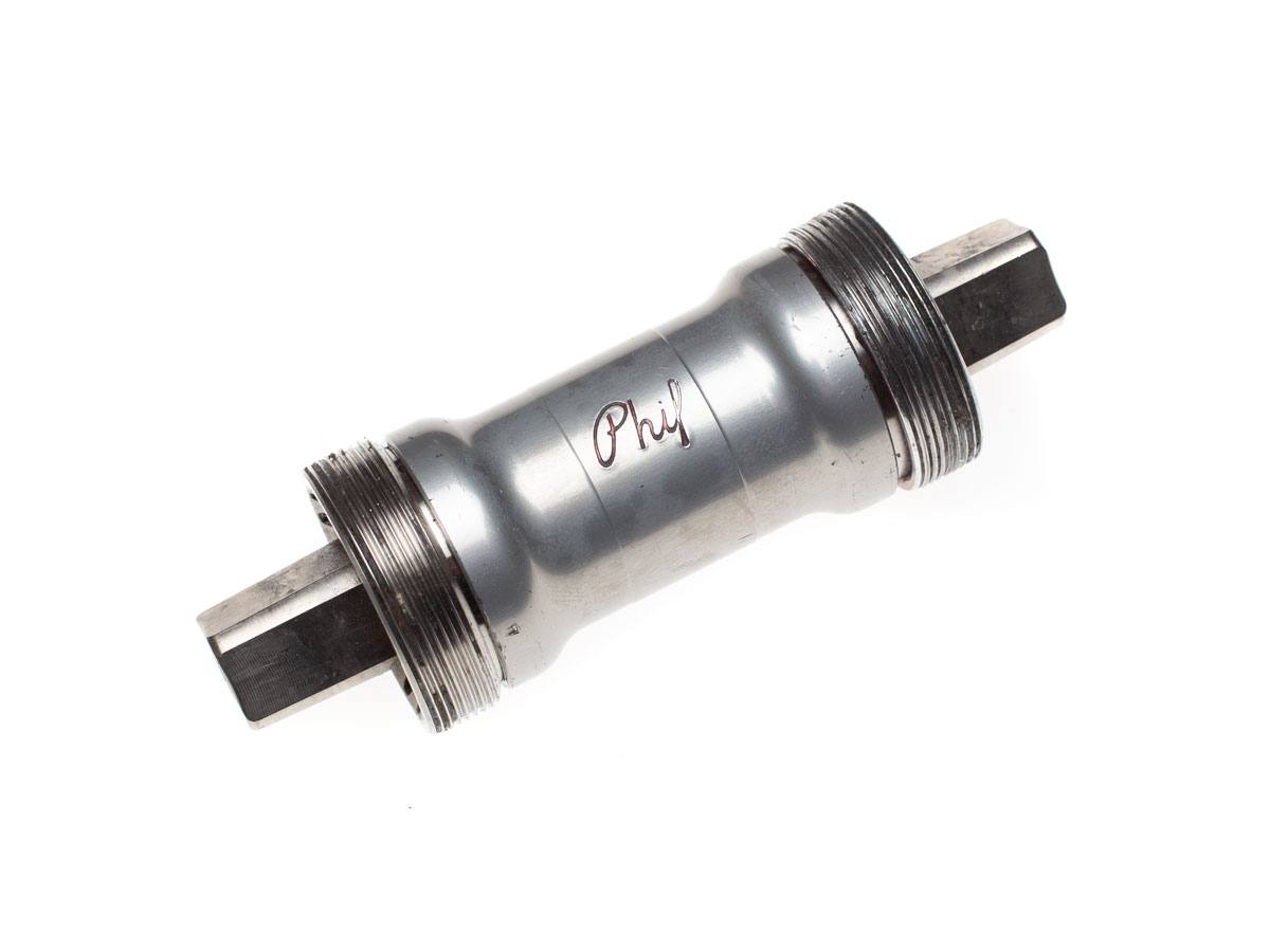 Phil Wood Titanium Bottom Bracket - 108mm Italian JIS Square Taper