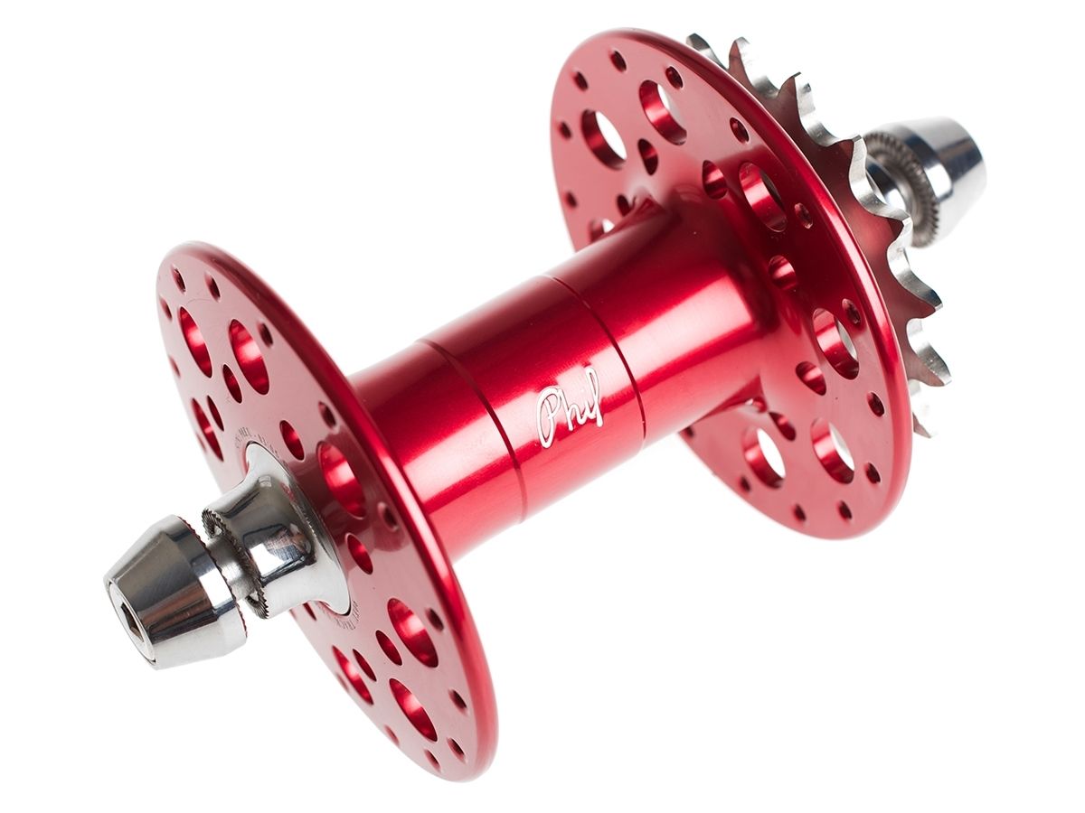 HED. BELGIUM × PHILWOOD HUB Phil Wood 3.5 Ltd Edition Hub Set - Red