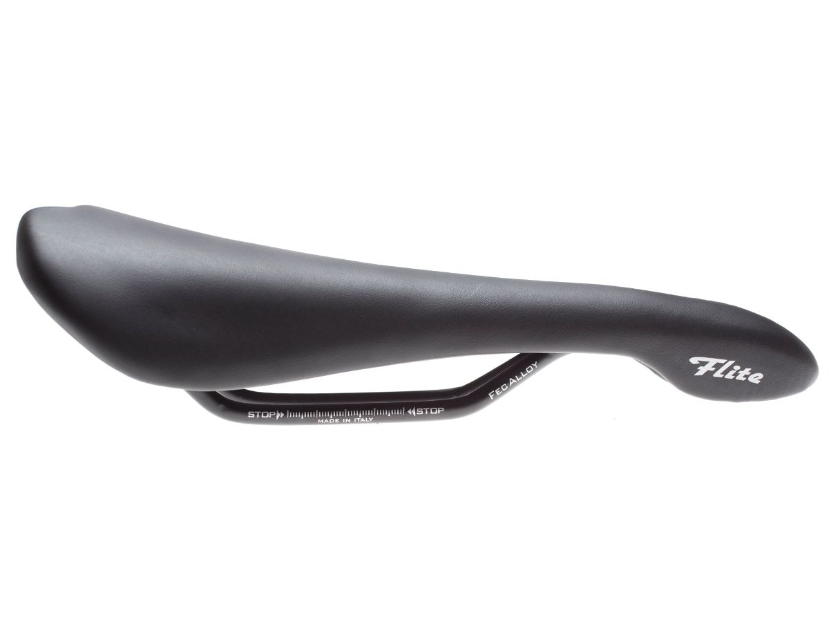 Selle Italia Flite 1990 Saddle - Black Classic Leather