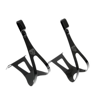 BLB Steel SB/SG Toe Clips - Black