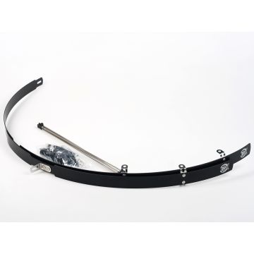 BLB Classic Alloy Fenders - Polished Black
