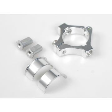 VIA Downtube Shifter Mount - Silver