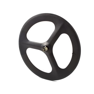 Carbon Tri Spoke Rear Wheel - Black MSW