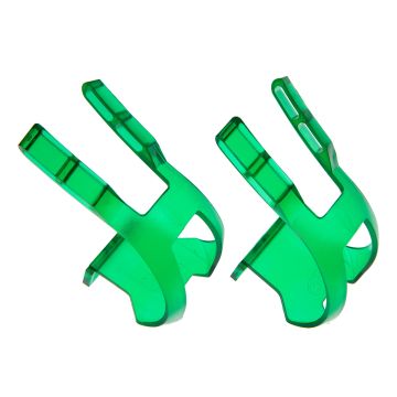 BLB Plastic DB/DG Toe Clips - CP Green