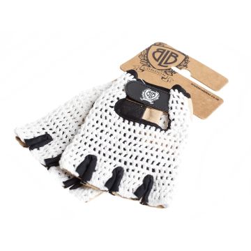 BLB Cycling Gloves - White