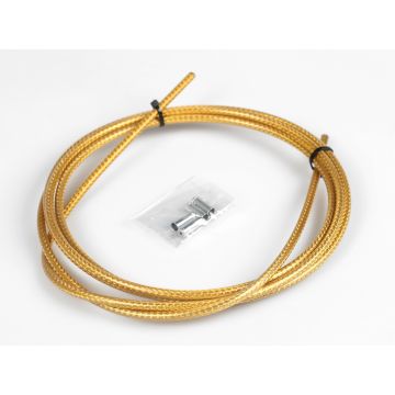 BLB Brake Cable Outer Housing - Carbon Gold