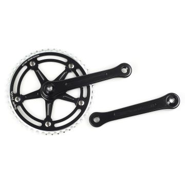 BLB Super Pista Crankset - Black