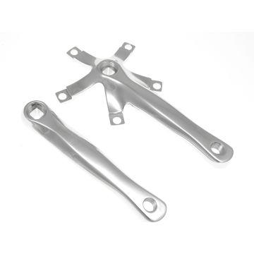BLB Track Crank Arms - Silver
